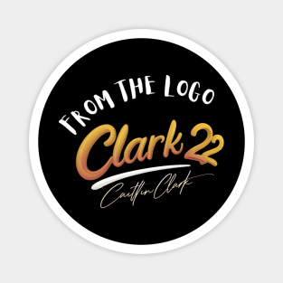 Caitlin Clark 22 From the logo Magnet